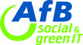 Logo AfB - social & green IT
